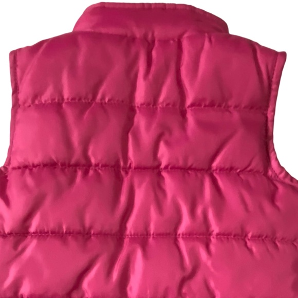 Osh Kosh Girls Pink Sz 3T Puffy Vest & Kombi Pink Heart Fleece Lined Hat. - Picture 5 of 15